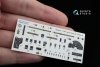 Quinta Studio QD48031 P-38F 3D-Printed & coloured Interior on decal paper (for Tamiya kit) 1/48